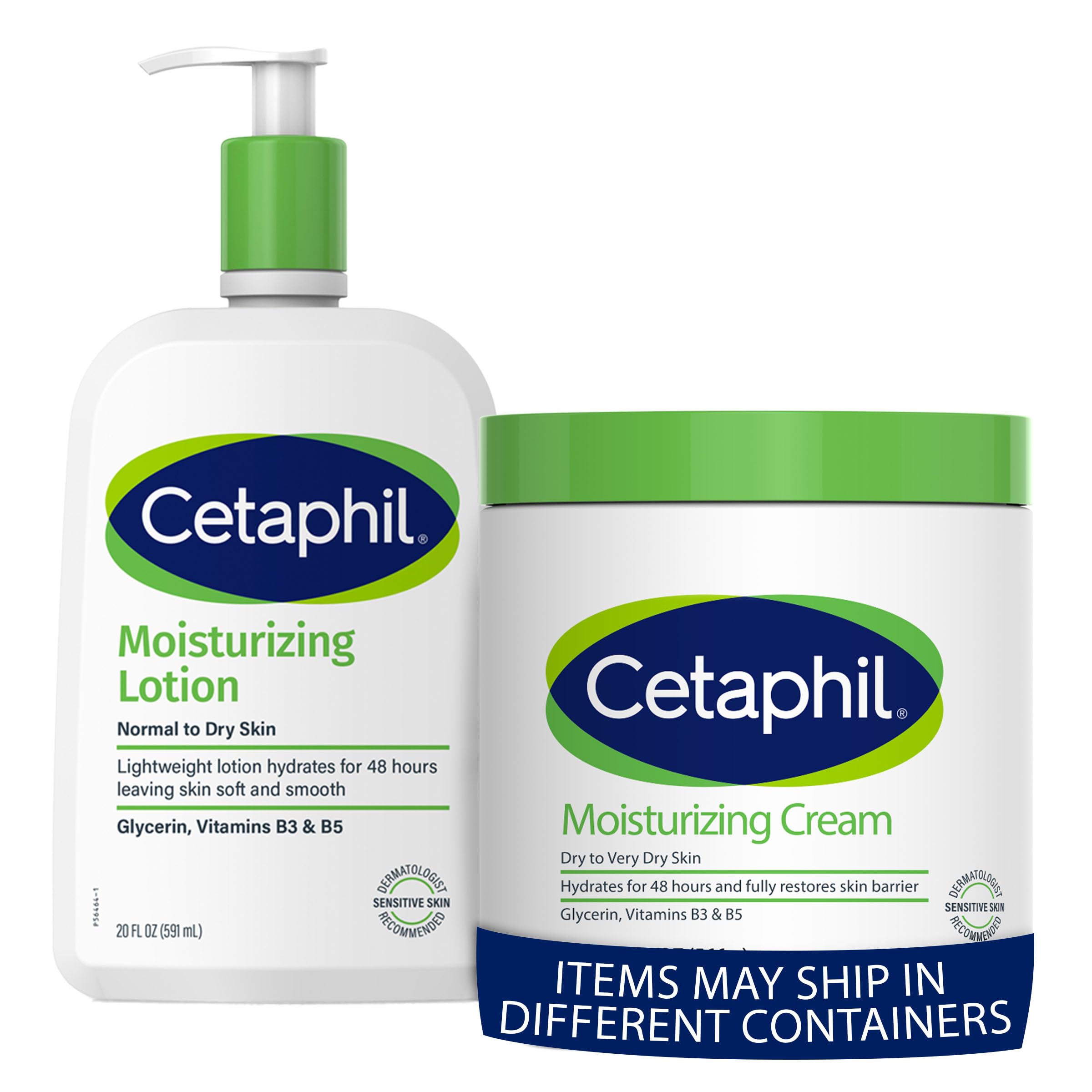Cetaphil Body Moisturizer, Hydrating Moisturizing Cream & Body Moisturizer, Hydrating Moisturizing Lotion for All Skin Types, Suitable for Sensitive Skin, NEW 20 oz